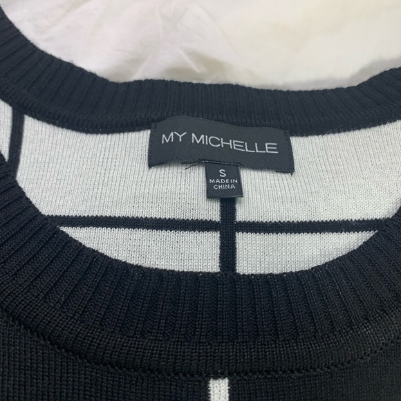 My Michelle Black Dress - Picture 4 of 8